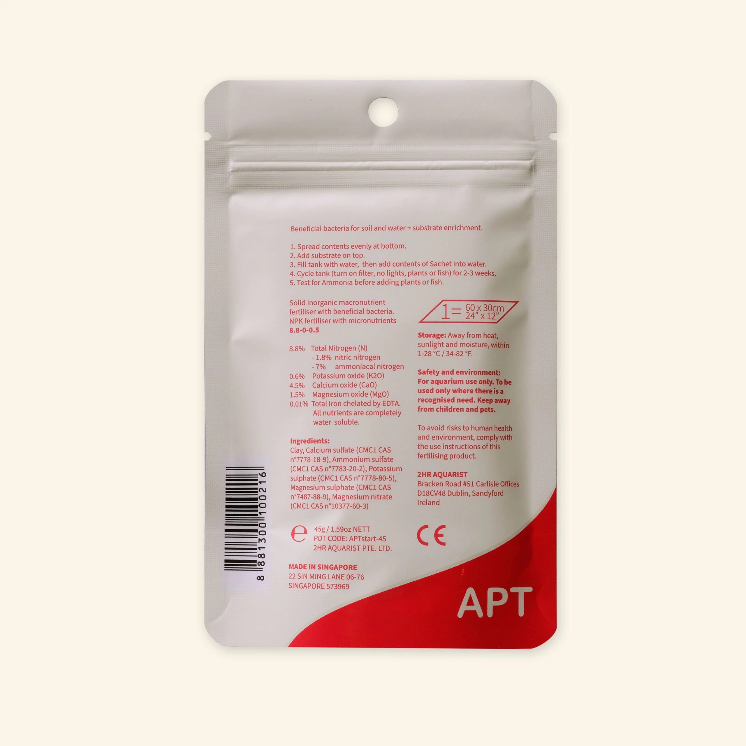 APTStart2800pBack_5000x_e124d5f2-7f60-4dda-a752-e2bcb05c807c.jpg 2Hr Aquarist APT Start - Image 2