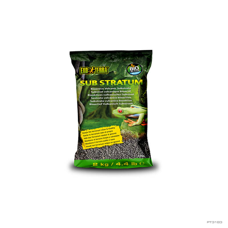 Exo Terra - Bioactive Volcanic Substrate -2kg Exo Terra - Bioactive Volcanic Substrate -2kg