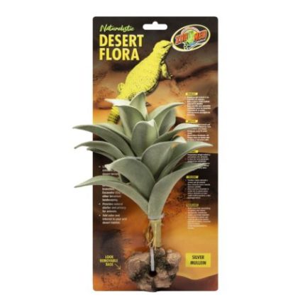Zoomed Desert Flora – Silver Mullein