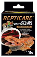 Zoomed - Repticare Infrared Heat Projector - 60watt