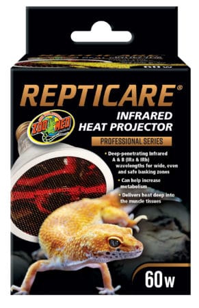 Zoomed - Repticare Infrared Heat Projector - 60watt