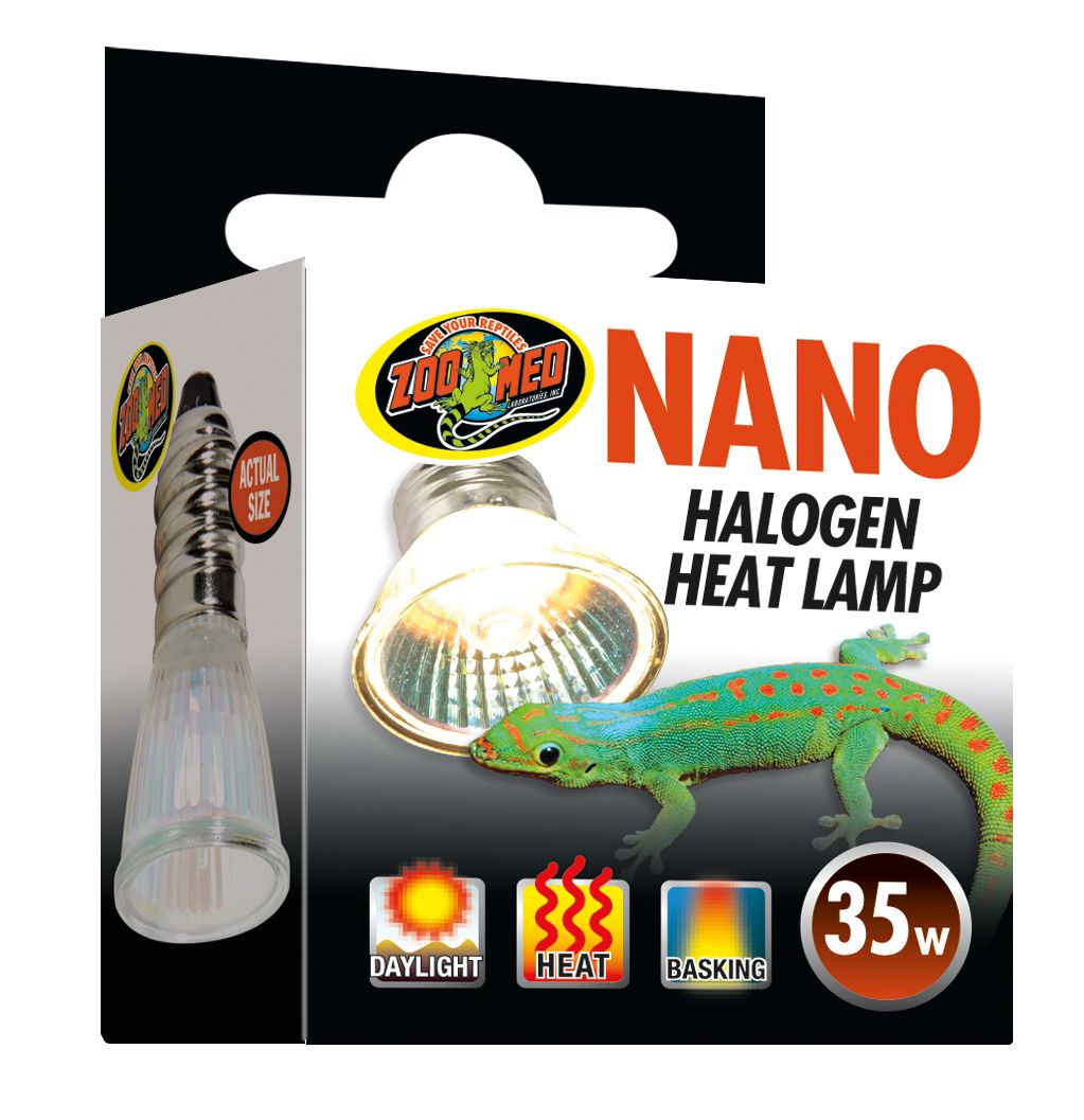 Zoomed - Nano Halogen Heat Lamp - 35 watt Zoomed - Nano Halogen Heat Lamp - 35 watt