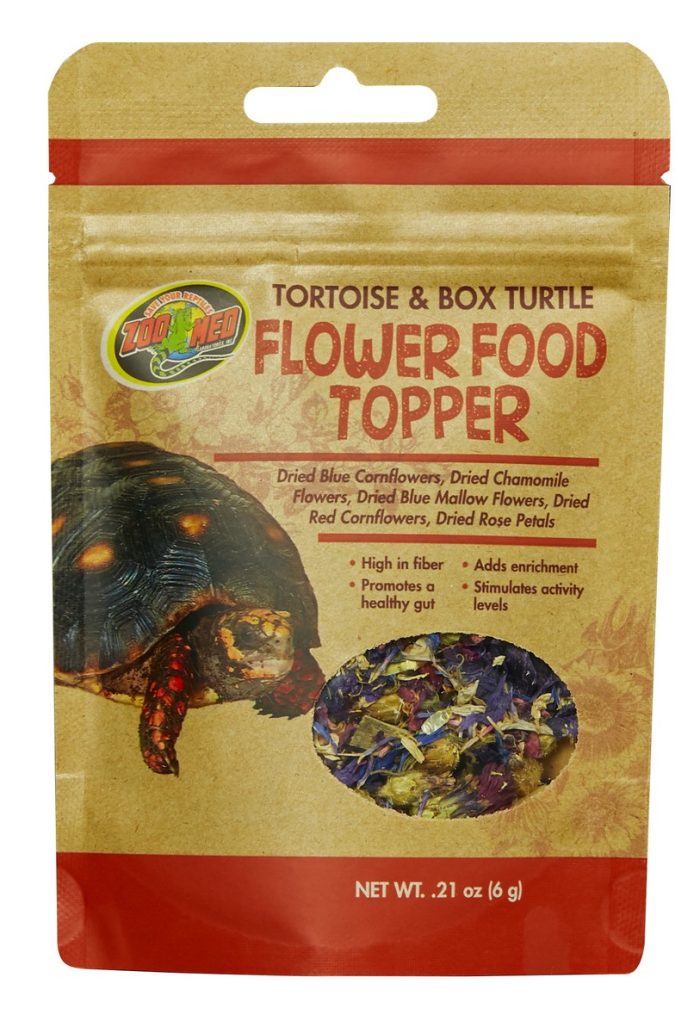 Zoomed Tortoise & Box Turtle Flower Food Topper