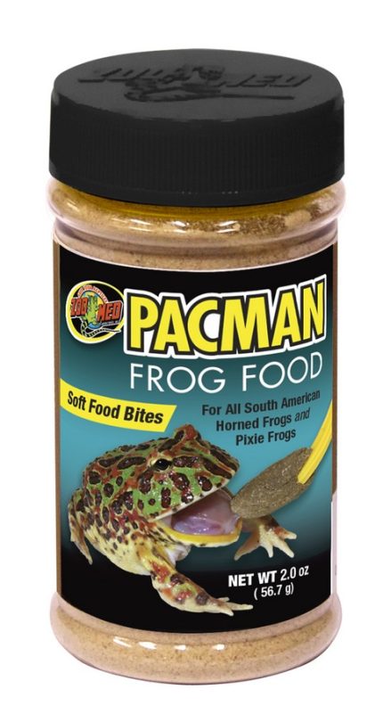 Zoomed - Pacman Frog Food