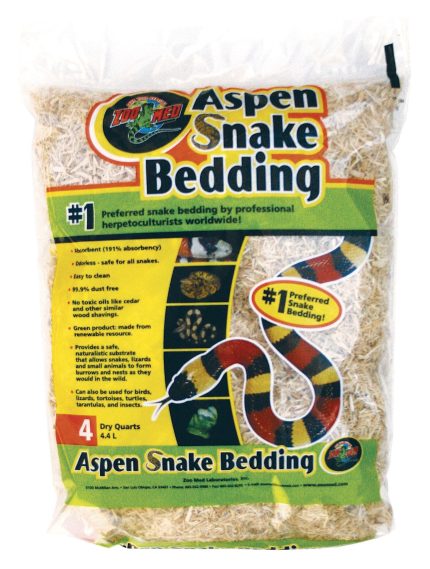 Zoomed - Aspen Snake Bedding