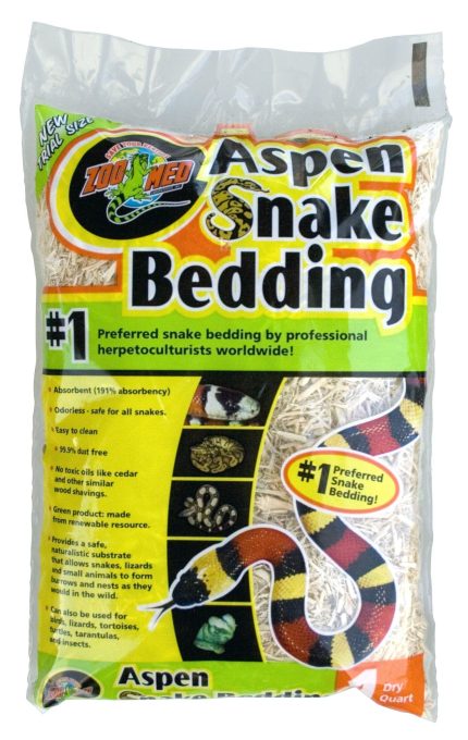 Zoomed - Aspen Snake Bedding