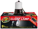 Zoomed Porcelain Clamp Lamp and Deluxe Procelain Brooder Lamp