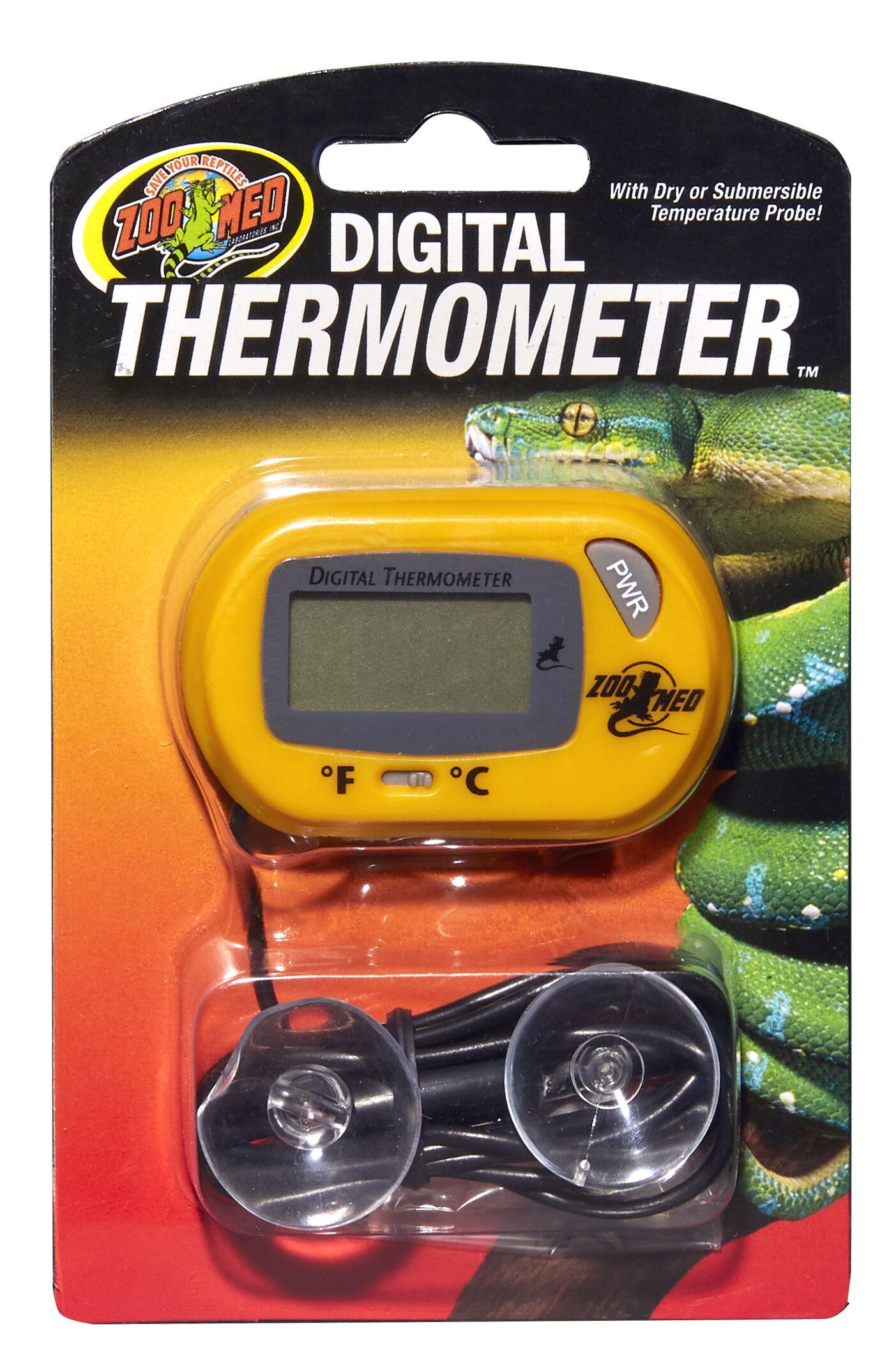 Thermomètre numérique zoomé pour terrarium Zoomed Digital Terrarium Thermometer