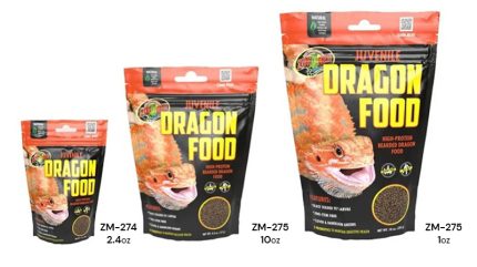 Zoomed - Juvenile Dragon Food  - 4.5 oz