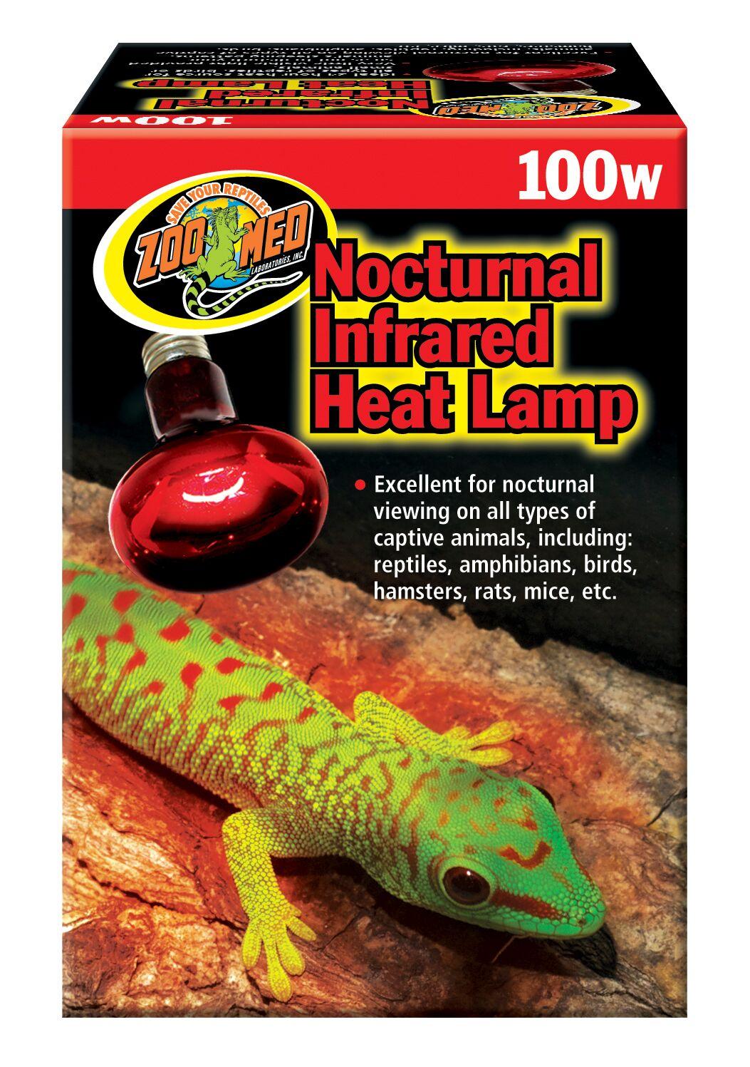 Zoomed Nocturnal Infrared Heat Lamp Zoomed Nocturnal Infrared Heat Lamp