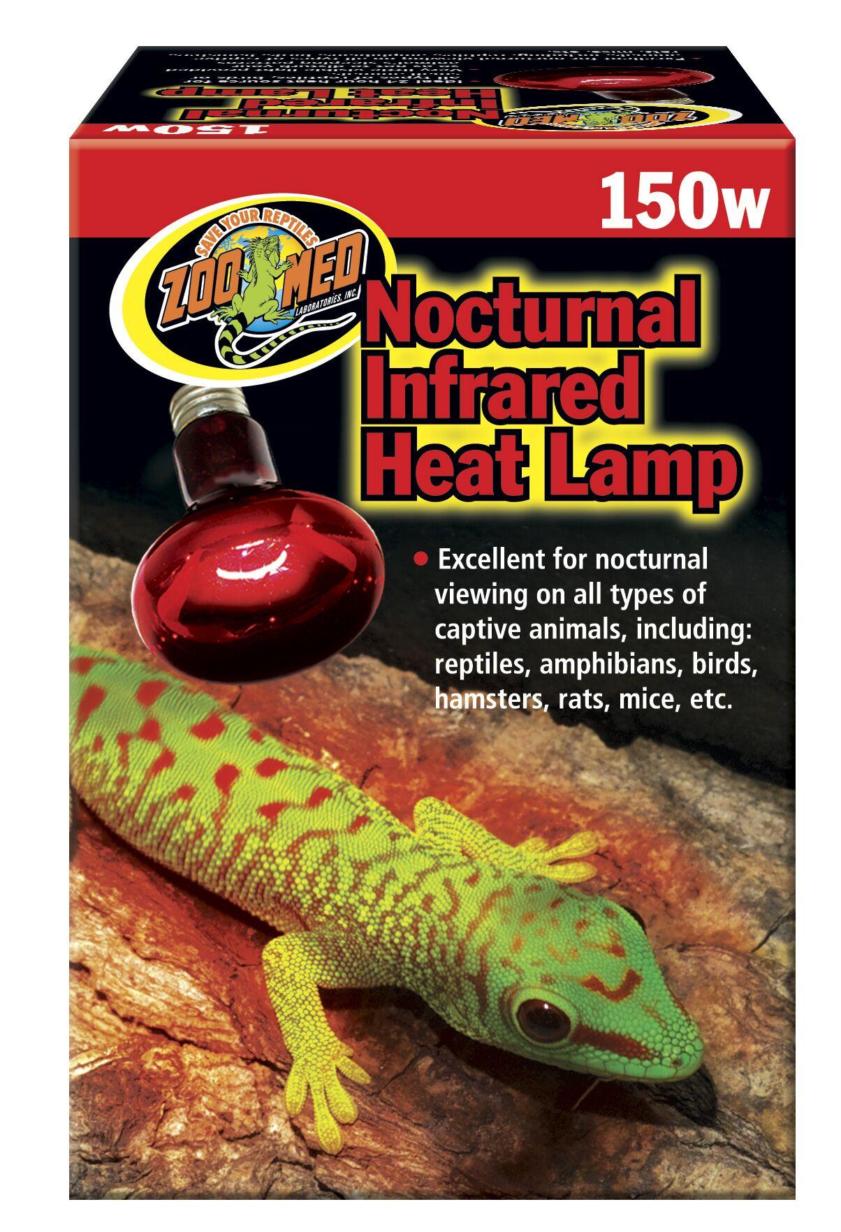 Zoomed Nocturnal Infrared Heat Lamp Zoomed Nocturnal Infrared Heat Lamp