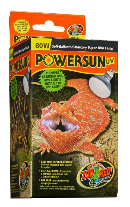 Zoomed Powersun  UV lamp