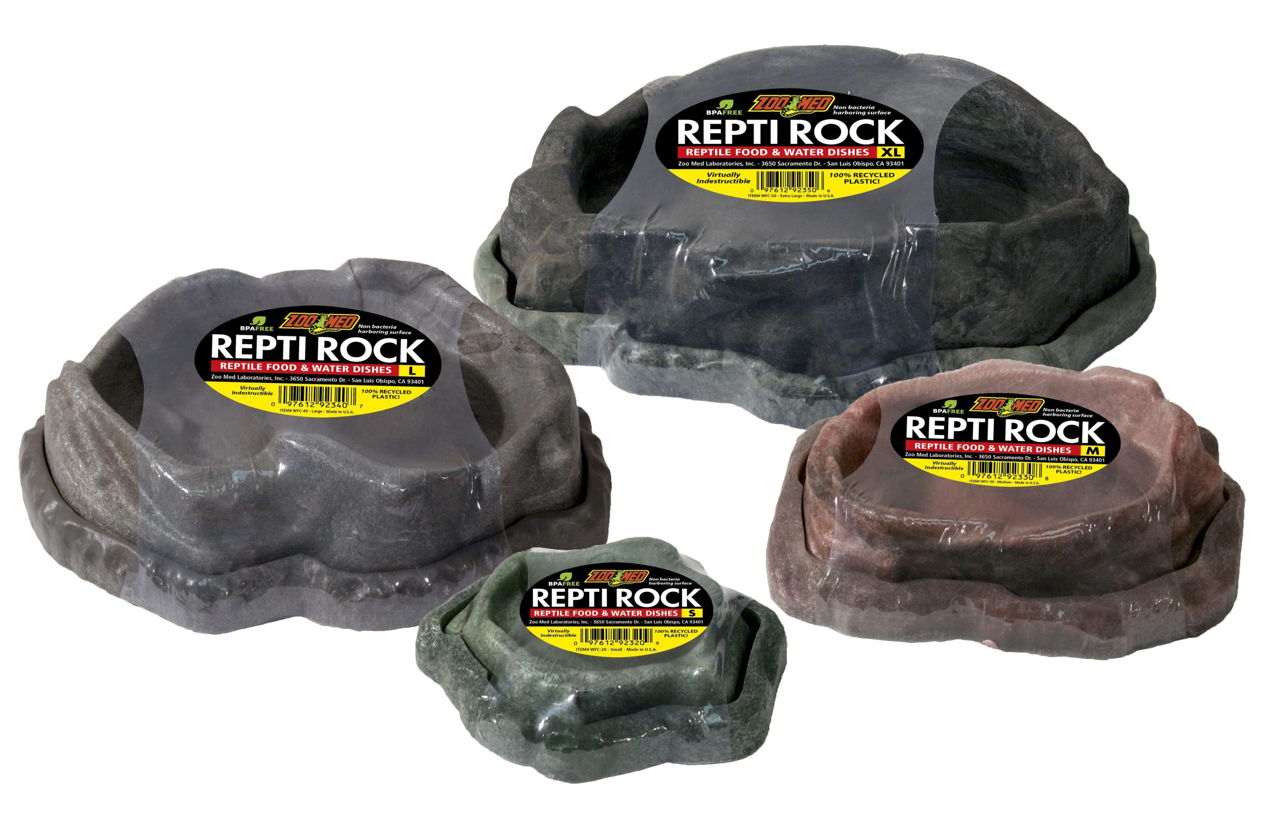 Zoomed Repti Rock  Combo Water and Food Dishes Zoomed Repti Rock  Combo Water and Food Dishes