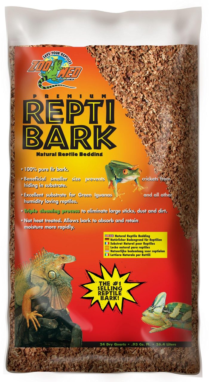 Zoomed Reptibark Bedding