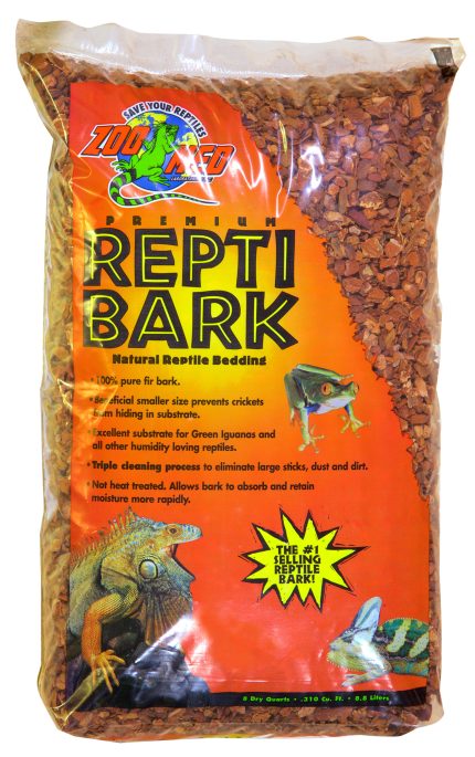 Zoomed Reptibark Bedding